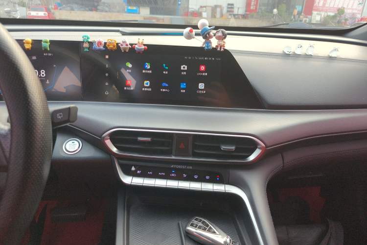 Used CHANGAN UNI-T 2020 1.5T Flagship Version Audio And AC Panel