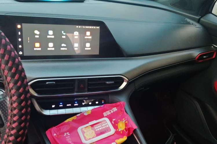 Used CHANGAN UNI-T 2020 1.5T Flagship Version Audio And AC Panel