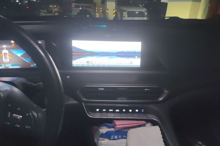 Used CHANGAN UNI-T 2020 1.5T Flagship Version Audio And AC Panel