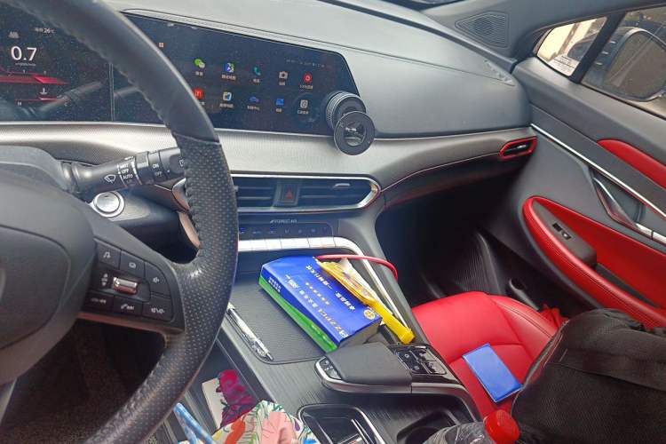 Used CHANGAN UNI-T 2020 1.5T Flagship Version Audio And AC Panel