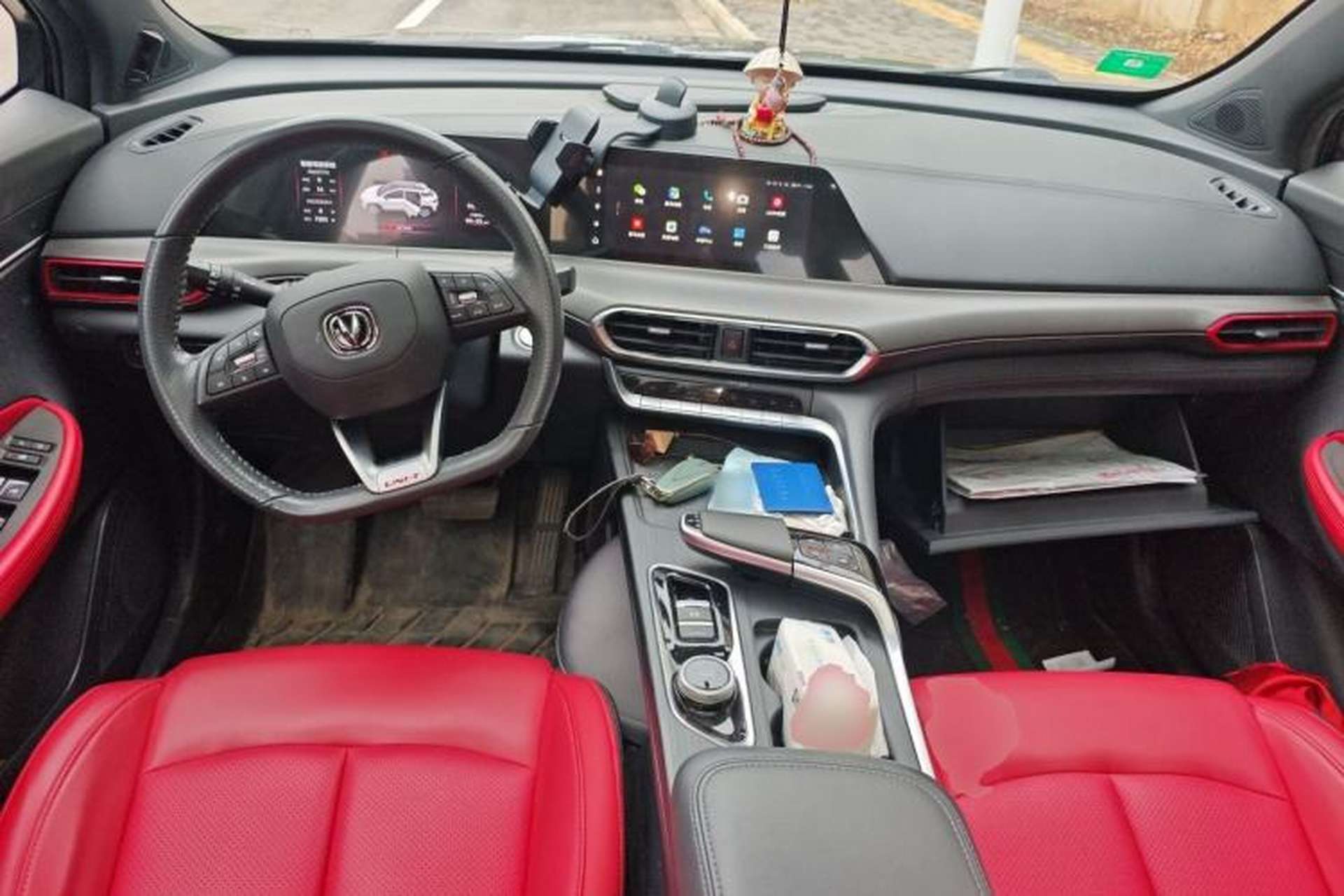 Used CHANGAN UNI-T 2020 1.5T Flagship Version Center Console