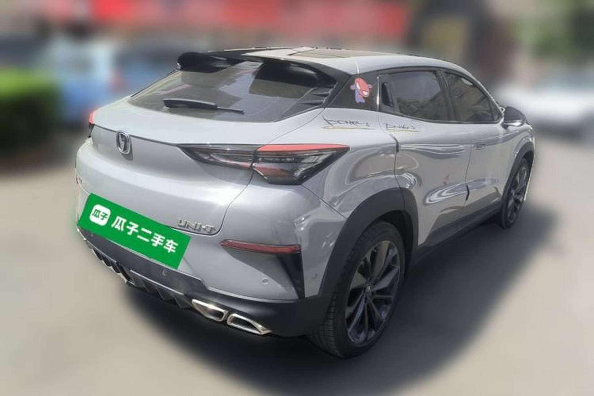 Used CHANGAN UNI-T 2020 1.5T Flagship Version Rear Right 45 Deg