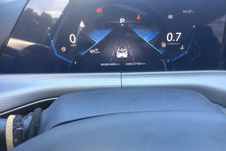 Used CHANGAN UNI-T 2020 1.5T Prestige Version Odometer Close Up