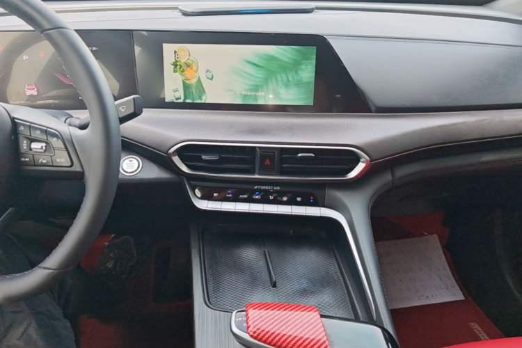 Used CHANGAN UNI-T 2021 1.5T Excellence Model Audio And AC Panel