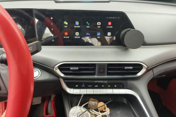 Used CHANGAN UNI-T 2021 1.5T Excellence Model Audio And AC Panel