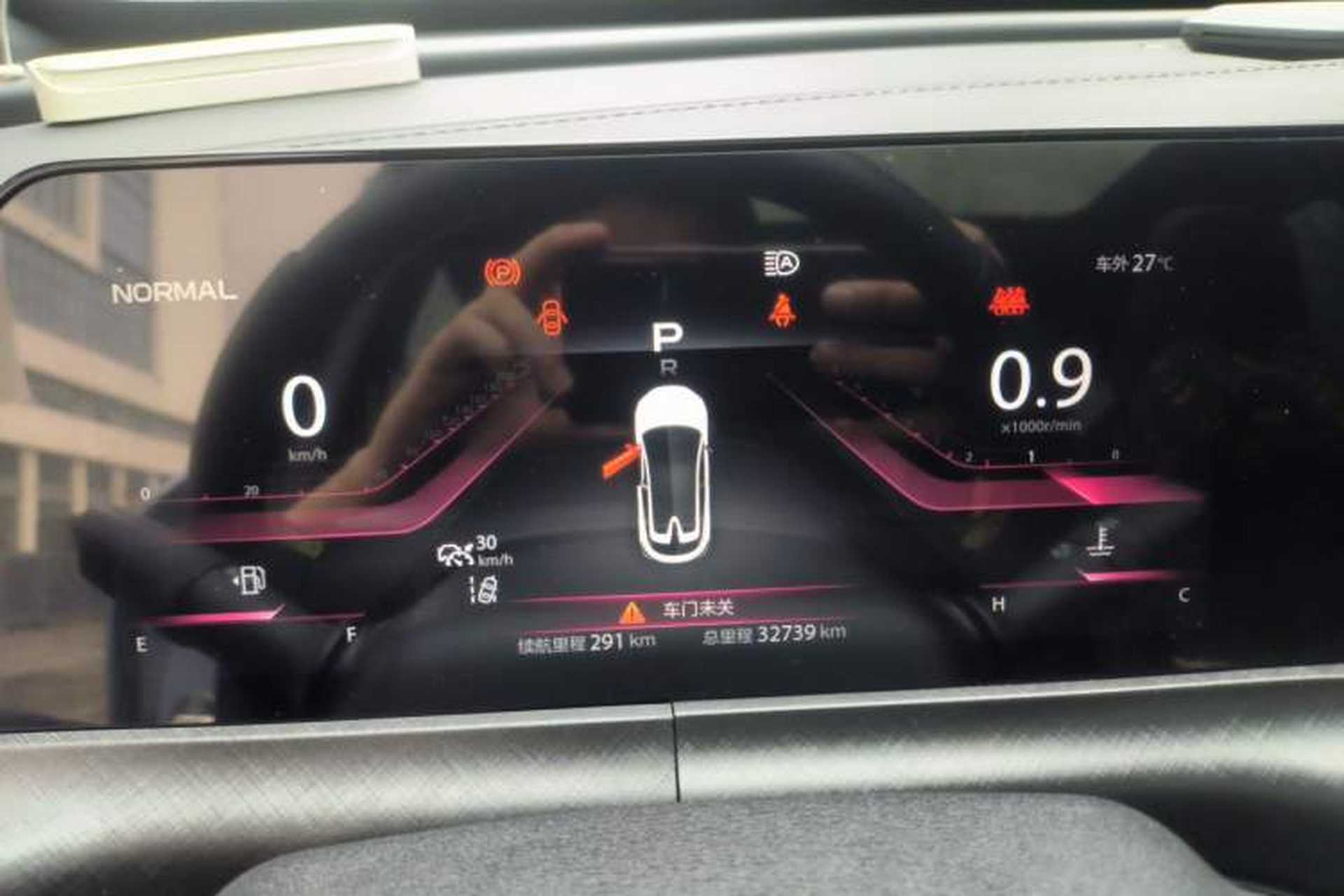 Used CHANGAN UNI-T 2021 1.5T Sport Edition Flagship Version Instrument Cluster
