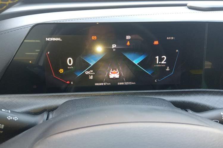 Used CHANGAN UNI-T 2021 1.5T Sport Edition Flagship Version Instrument Cluster