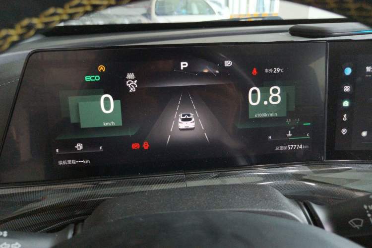 Used CHANGAN UNI-T 2021 1.5T Sport Edition Flagship Version Instrument Cluster