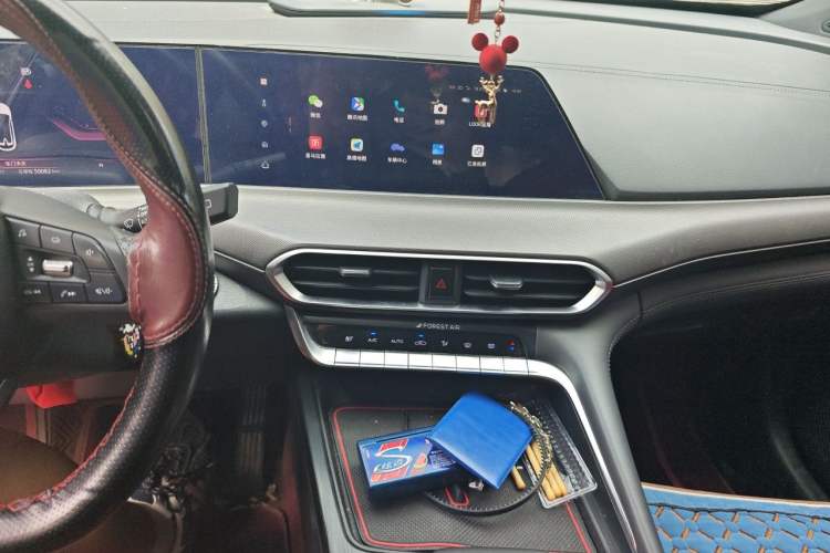 Used CHANGAN UNI-T 2021 1.5T Sport Edition Flagship Version Audio And AC Panel