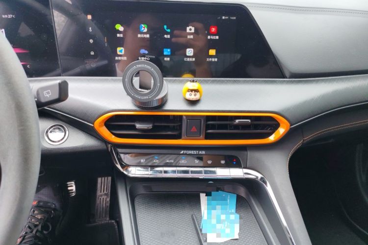 Used CHANGAN UNI-T 2021 1.5T Sport Edition Flagship Version Audio And AC Panel