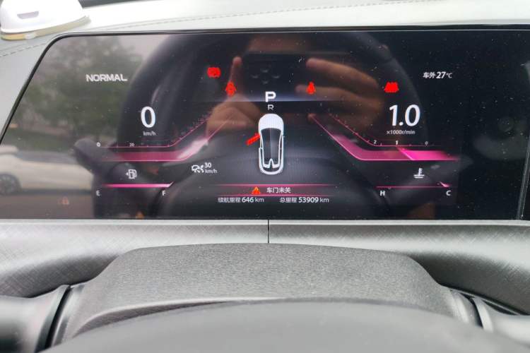 Used CHANGAN UNI-T 2021 1.5T Sport Edition Flagship Version Instrument Cluster