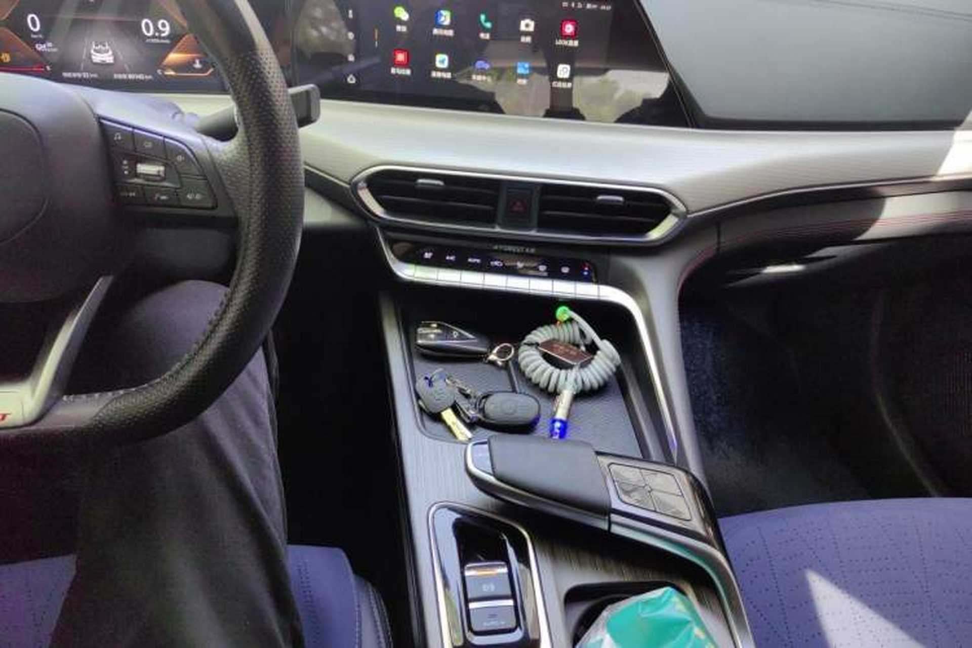 Used CHANGAN UNI-T 2021 1.5T Excellence Model Audio And AC Panel