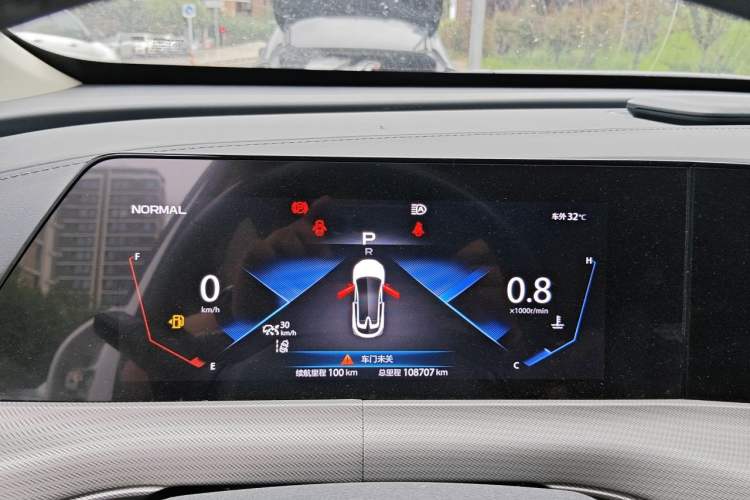 Used CHANGAN UNI-T 2021 1.5T Sport Edition Flagship Version Instrument Cluster