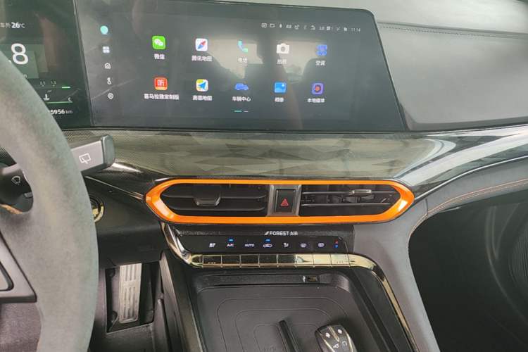 Used CHANGAN UNI-T 2022 1.5T Sport Edition Flagship Version Audio And AC Panel