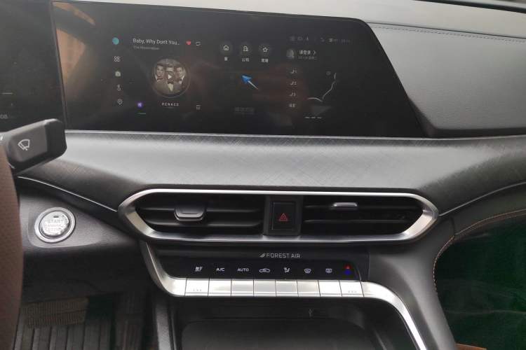 Used CHANGAN UNI-T 2022 1.5T Sport Edition Premium Version Audio And AC Panel