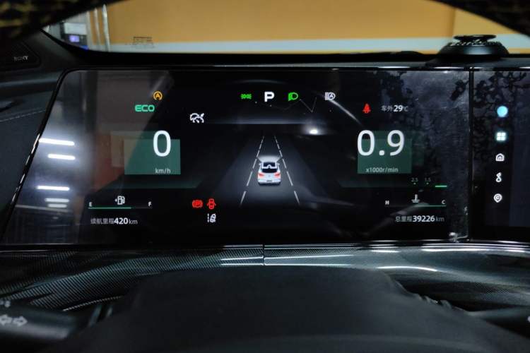 Used CHANGAN UNI-T 2022 1.5T Sport Edition Flagship Version Instrument Cluster