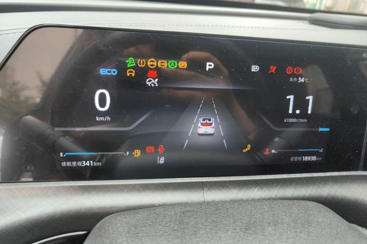 Used CHANGAN UNI-T 2022 1.5T Prestige Version Instrument Cluster