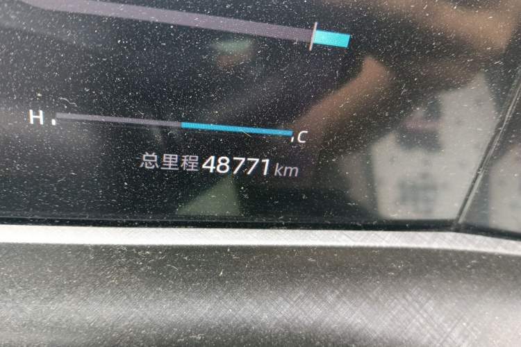 Used CHANGAN UNI-T 2022 1.5T Prestige Version Odometer Close Up