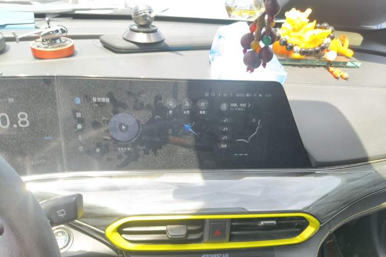 Used CHANGAN UNI-T 2022 1.5T Sport Edition Flagship Version Audio And AC Panel