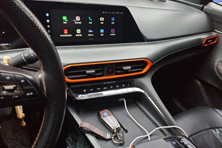 Used CHANGAN UNI-T 2022 1.5T Sport Edition Premium Version Audio And AC Panel