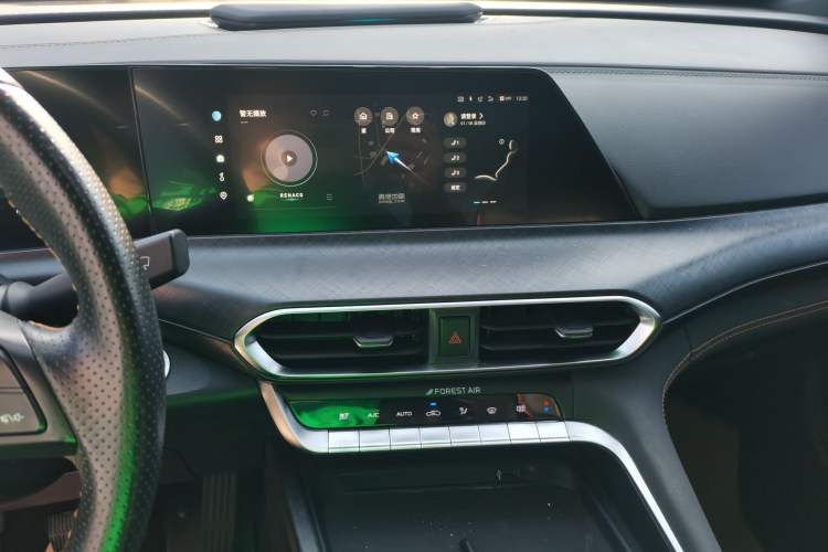 Used CHANGAN UNI-T 2022 1.5T Sport Edition Premium Version Audio And AC Panel