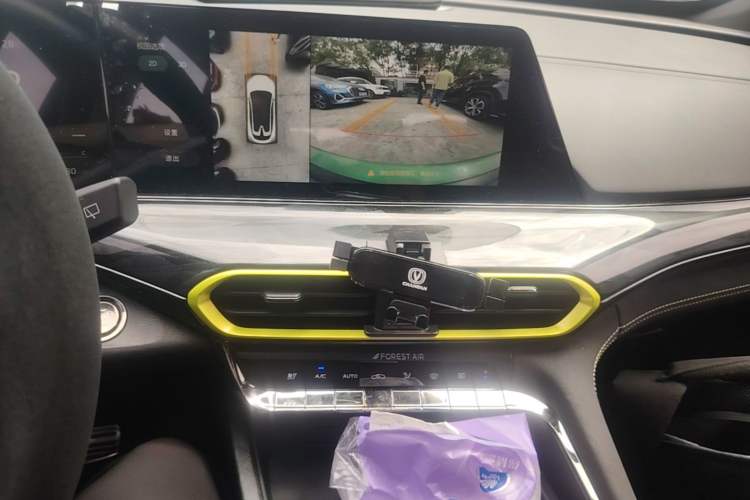 Used CHANGAN UNI-T 2022 2.0T Sport Edition Flagship Version Audio And AC Panel
