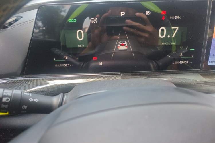 Used CHANGAN UNI-T 2022 2.0T Sport Edition Flagship Version Instrument Cluster