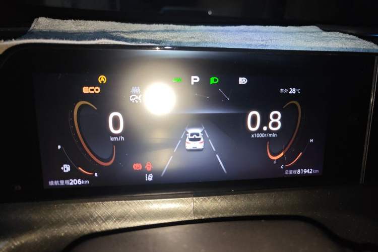 Used CHANGAN UNI-T 2022 1.5T Prestige Version Instrument Cluster