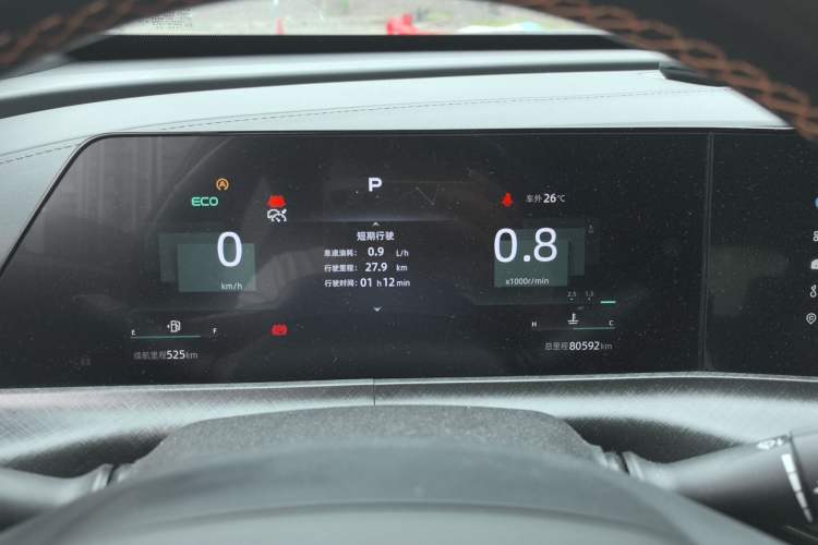 Used CHANGAN UNI-T 2022 1.5T Prestige Version Instrument Cluster
