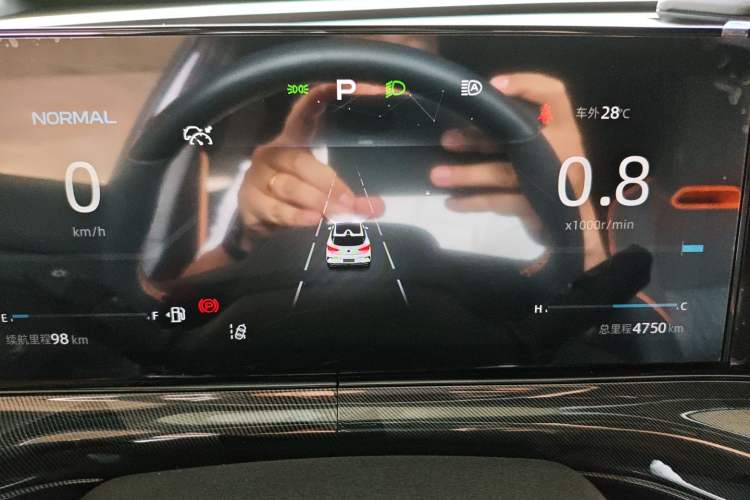 Used CHANGAN UNI-T 2022 1.5T Sport Edition Flagship Version Instrument Cluster