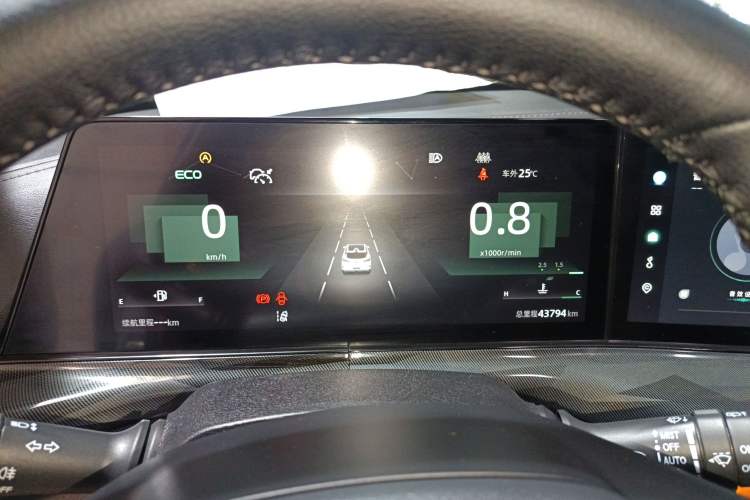 Used CHANGAN UNI-T 2022 2.0T Sport Edition Flagship Version Instrument Cluster