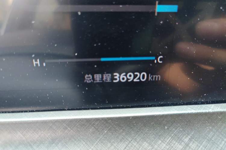 Used CHANGAN UNI-T 2022 1.5T Sport Edition Premium Version Odometer Close Up