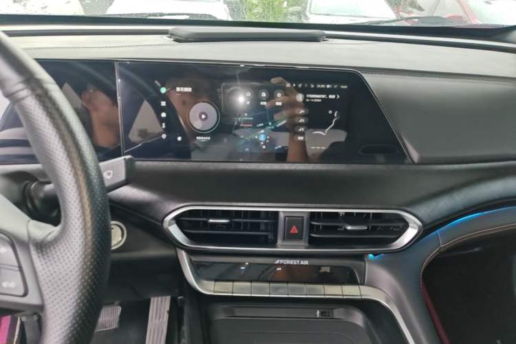 Used CHANGAN UNI-T 2022 1.5T Prestige Version Audio And AC Panel