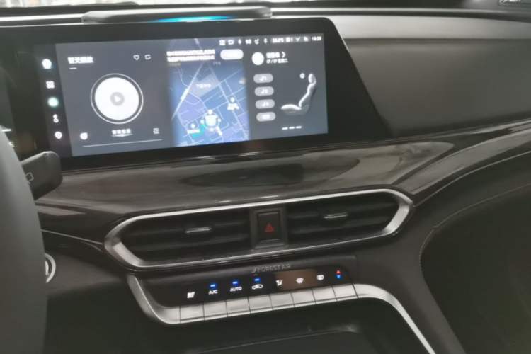 Used CHANGAN UNI-T 2022 1.5T Flagship Edition Audio And AC Panel