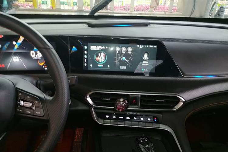 Used CHANGAN UNI-T 2022 1.5T Luxury Edition Audio And AC Panel