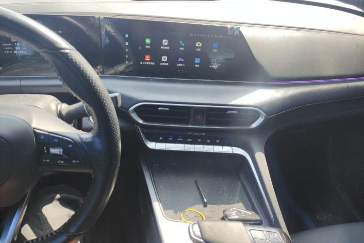 Used CHANGAN UNI-T 2022 2.0T Prestige Version Audio And AC Panel