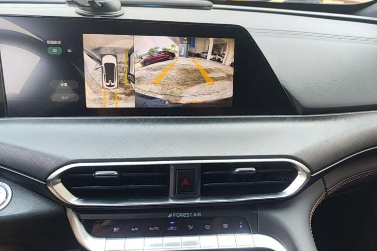 Used CHANGAN UNI-T 2022 1.5T Luxury Edition Audio And AC Panel