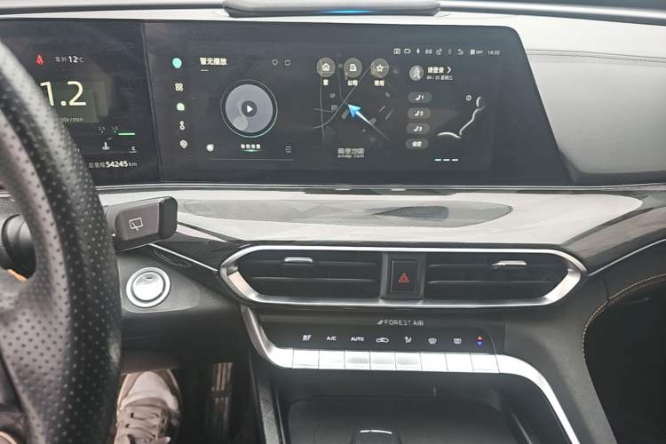 Used CHANGAN UNI-T 2022 1.5T Flagship Edition Audio And AC Panel