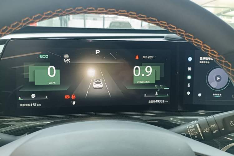 Used CHANGAN UNI-T 2022 1.5T Flagship Edition Instrument Cluster