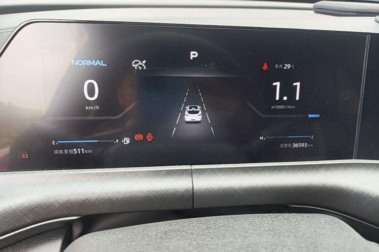 Used CHANGAN UNI-T 2022 1.5T Luxury Edition Instrument Cluster