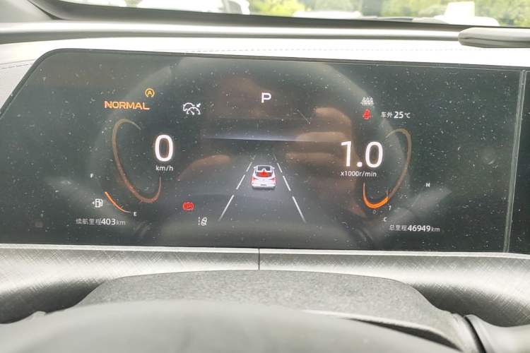 Used CHANGAN UNI-T 2022 1.5T Prestige Version Instrument Cluster