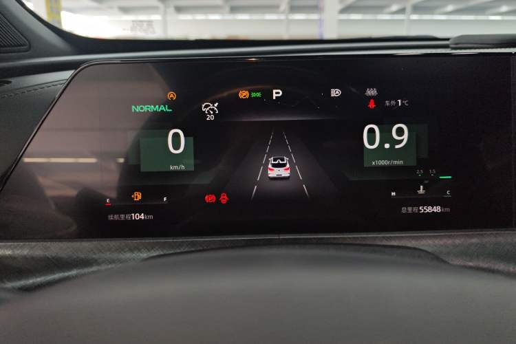 Used CHANGAN UNI-T 2022 1.5T Prestige Version Instrument Cluster