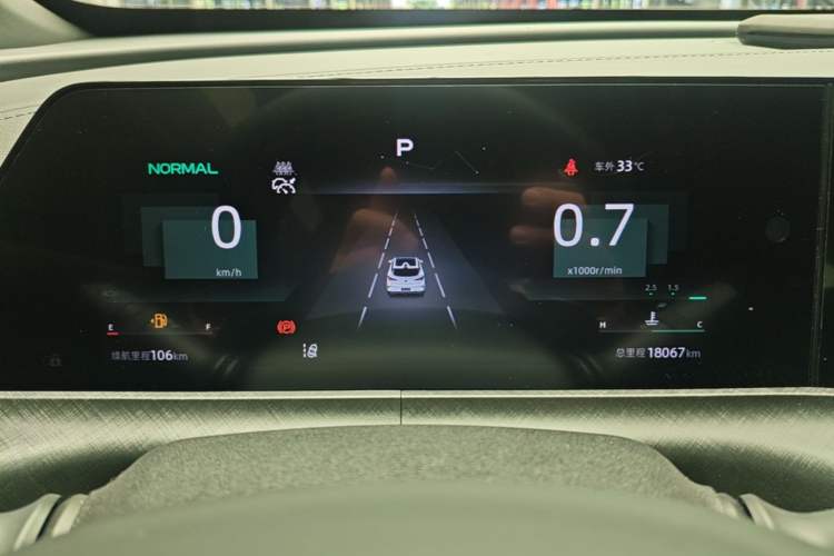 Used CHANGAN UNI-T 2022 1.5T Prestige Version Instrument Cluster