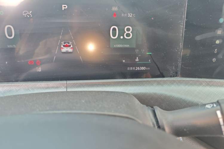 Used CHANGAN UNI-T 2022 1.5T Sport Edition Premium Version Odometer Close Up