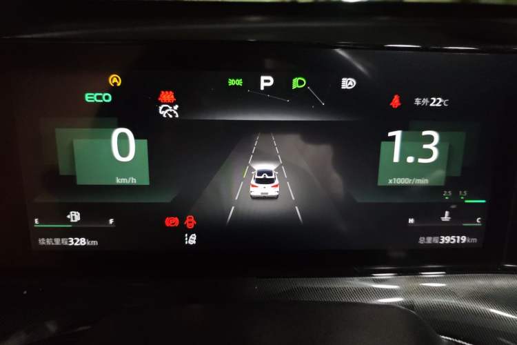 Used CHANGAN UNI-T 2022 1.5T Flagship Edition Instrument Cluster