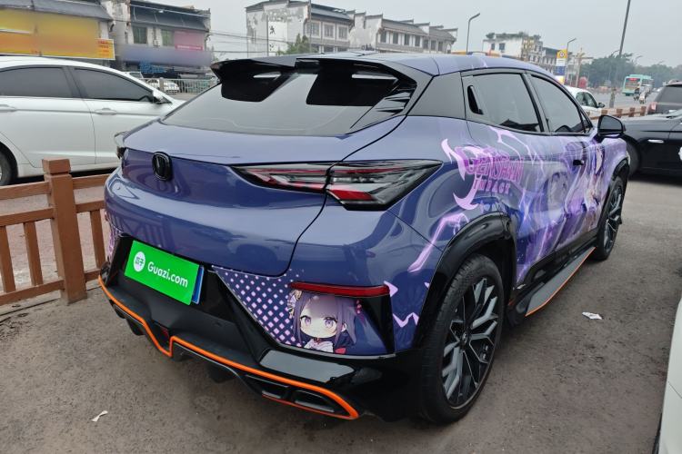 Used CHANGAN UNI-T 2022 1.5T Sport Edition Premium Version Rear Right 45 Deg