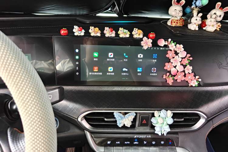 Used CHANGAN UNI-T 2022 1.5T Sport Edition Premium Version Audio And AC Panel