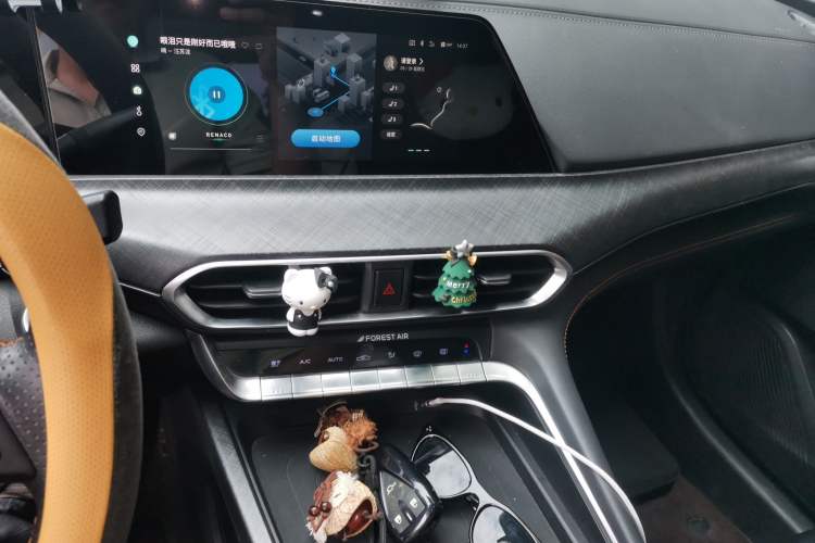 Used CHANGAN UNI-T 2022 1.5T Sport Edition Premium Version Audio And AC Panel