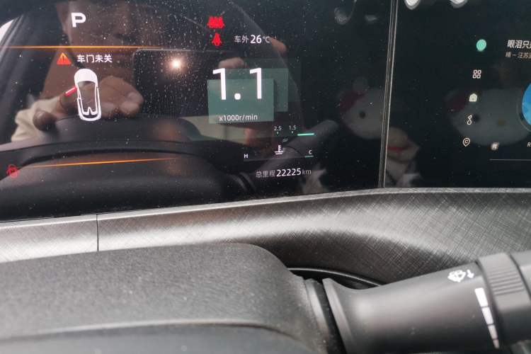 Used CHANGAN UNI-T 2022 1.5T Sport Edition Premium Version Odometer Close Up