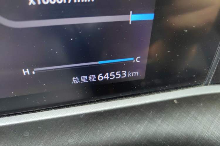 Used CHANGAN UNI-T 2022 1.5T Prestige Version Odometer Close Up